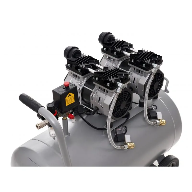 KRAFT&DELE KD1398 BEZOLEJOVÝ KOMPRESOR 100L / 2 x 1500W