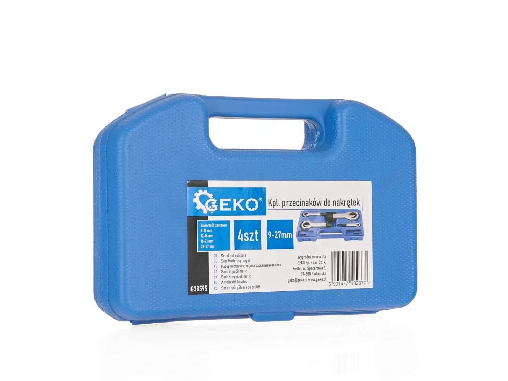 GEKO G38595 Sada na poškozené matice dláta sekáče 9-27mm