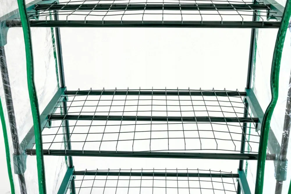 MAR-POL M85005 ZAHRADNÍ FÓLIOVNÍK SKLENÍK 69x50x195cm 5 polic