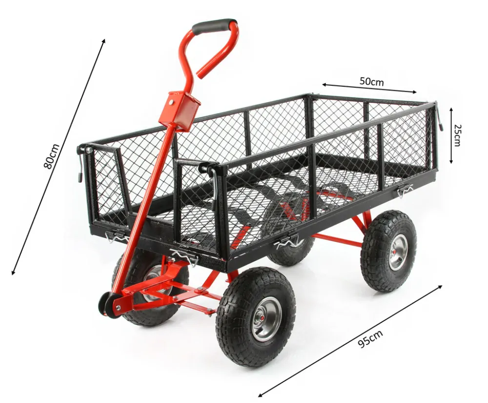 MAR-POL M85261 Zahradní přepravní vozík 400kg přívěs