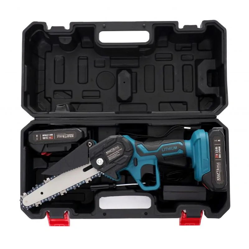 Kraft&Dele KD10646 Aku mini řetezová pila akumulátorová pilka 21V 2Ah