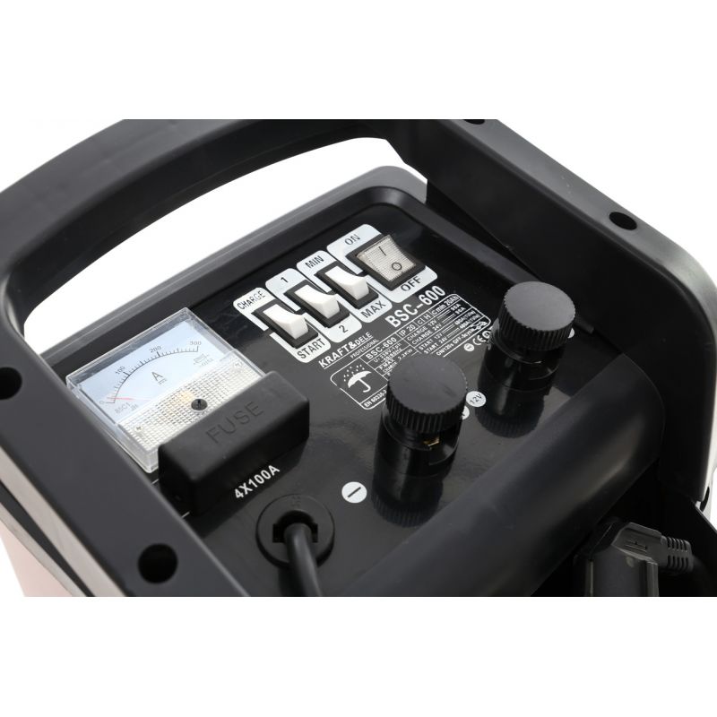 KRAFT&DELE KD1904 Autonabíječka, startovací vozík se startem 540A 12V/24V 230V