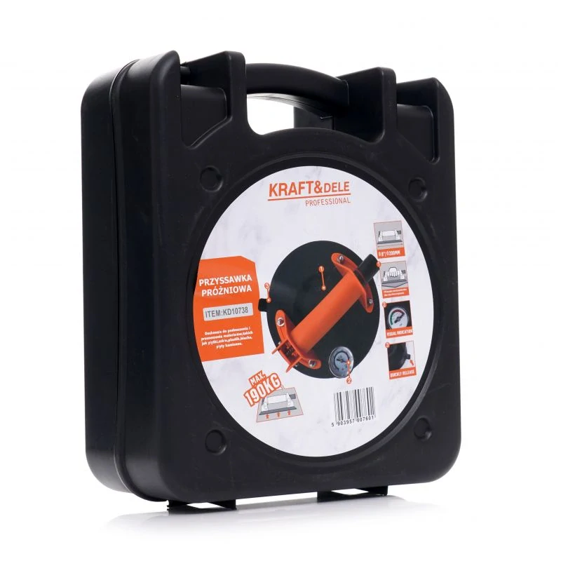 Kraft&Dele KD10738 Přísavka na sklo výměna oprava skla autoskla držák skla 200mm / 190kg