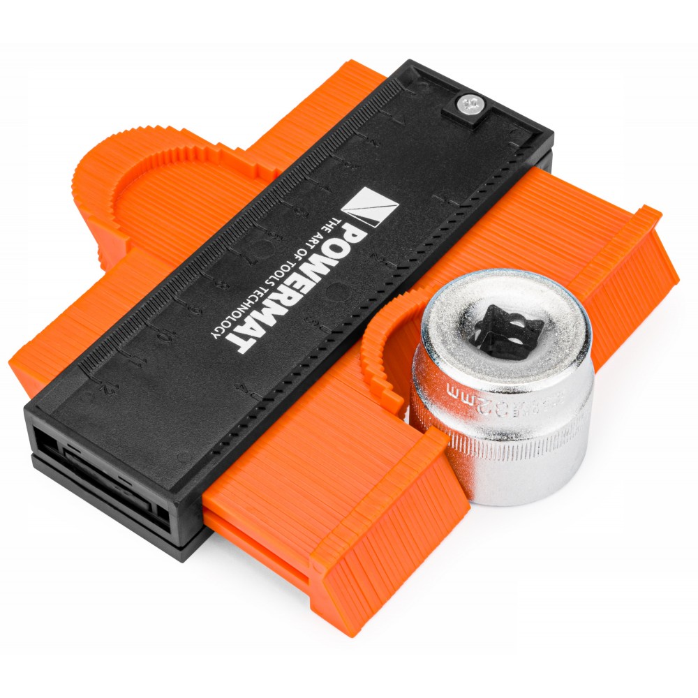 POWERMAT PM-GSK-5T Multifunkční šablona na obkreslení tvarů 120mm / 5"