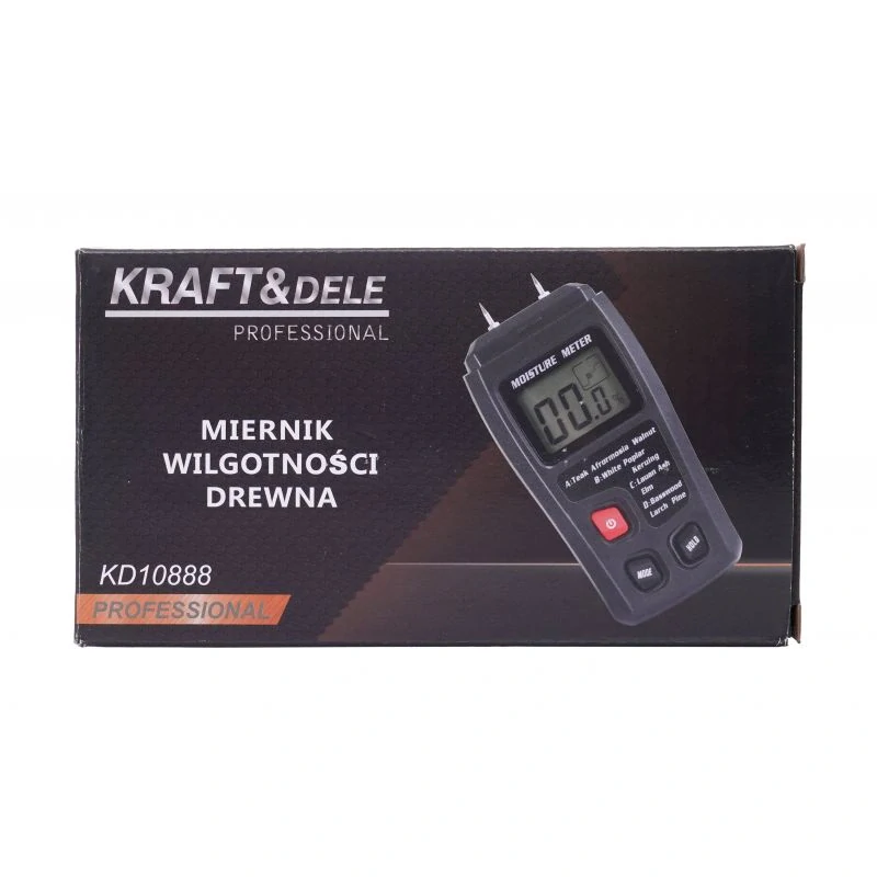 Kraft&Dele KD10888 Digitální vlhkoměr měřič vlhkosti materiálů dřevo papír