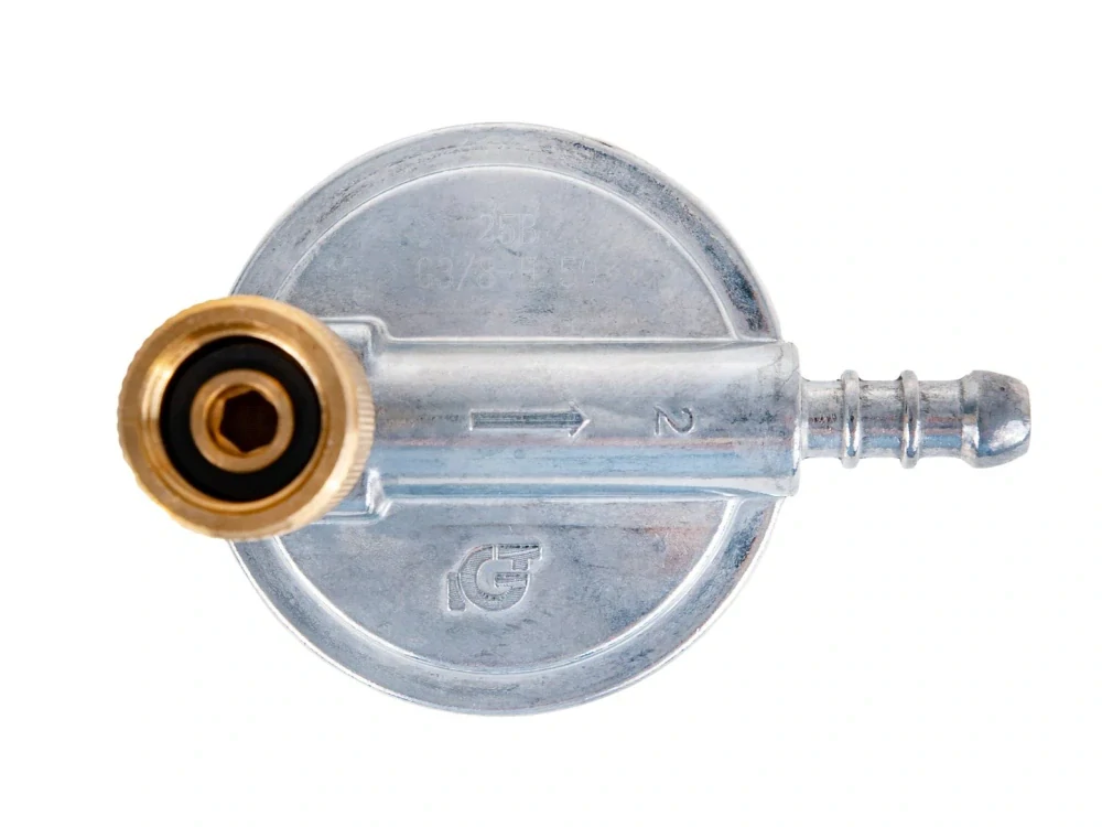GEKO G80548 Reduktor regulátor plynu s tlakoměrem 37mbar 1,5kg/h