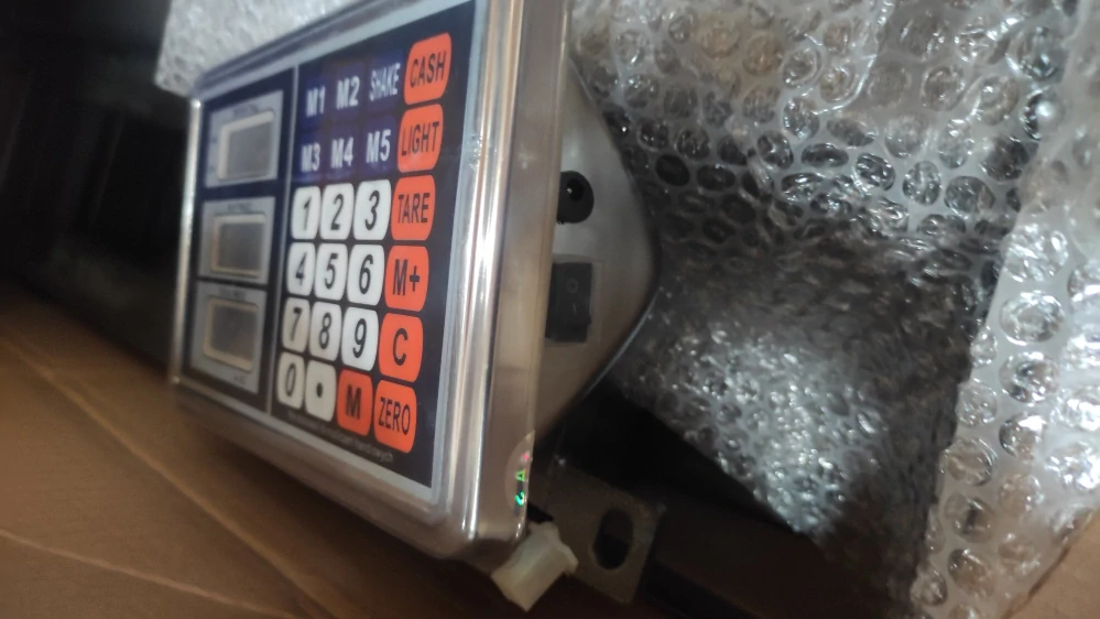 Marpol M90166 Elektronická skladová váha, digitální LCD 300kg 63x84cm (A395)