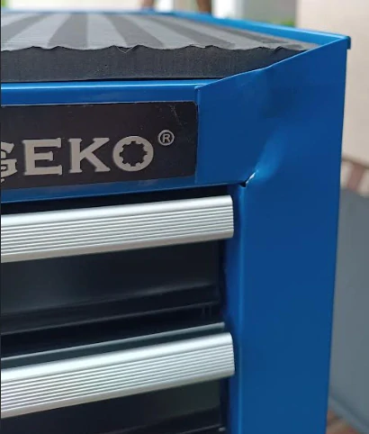 GEKO G10806 Dílenská skříň vozík na nářadí 7 šuplíků / zásuvek