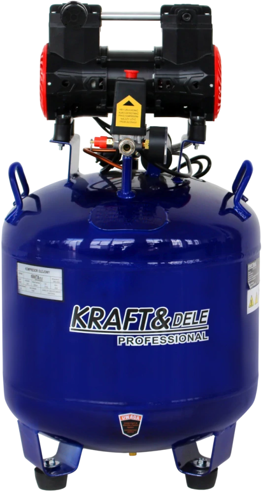 Kraft&Dele KD4096 Bezolejový kompresor 80L 230V 8 BAR 290L/min