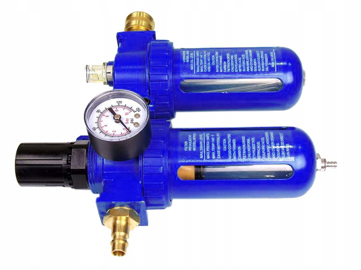 MAR-POL M80692 Vzduchový filtr, regulátor tlaku, maznice 1/2" 
