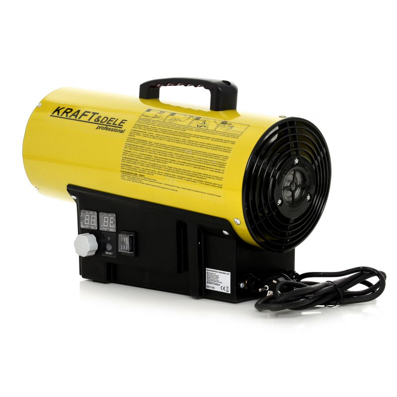 KRAFT&DELE KD11701 Plynový ohřívač 40kW topení topidlo termostat