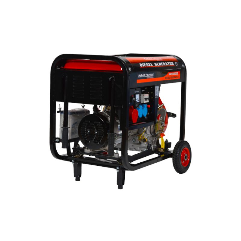 KRAFT&DELE KD120 Elektrocentrála 8,5HP GENERÁTOR PROUDU 6500W 12/230/380V AVR + olej