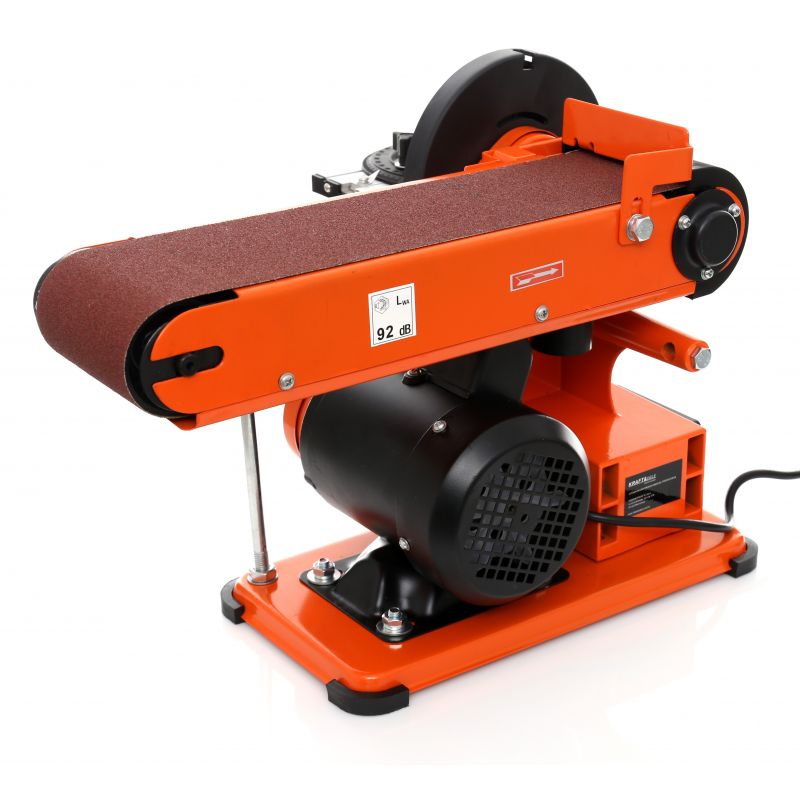 KRAFT&DELE KD1730 Elektrická stolní bruska pásová, kotoučová 600W 150mm