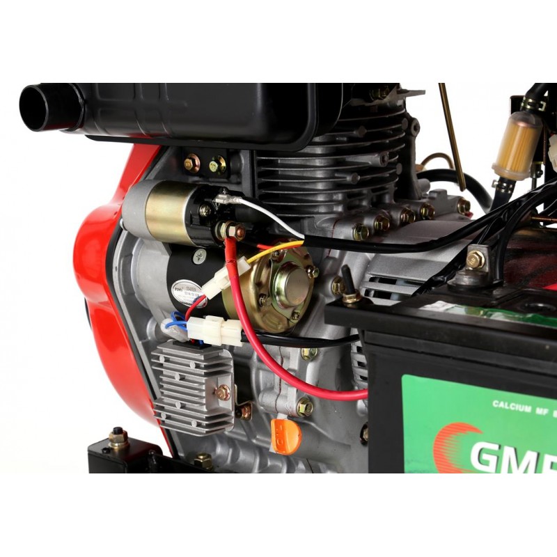 KRAFT&DELE KD122 Elektrocentrála Generátor proudu 6500W DIESEL 12/230V AVR