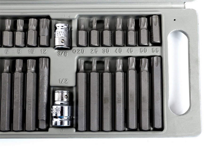 KRAFT&DELE KD10219 Sada klíčů bitů 40ks Torx hex spline