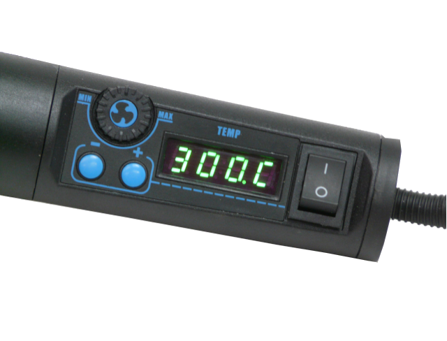 KRAFT&DELE KD862 Svářečka plastů, svařování, pájení, páječka LED displej 650W