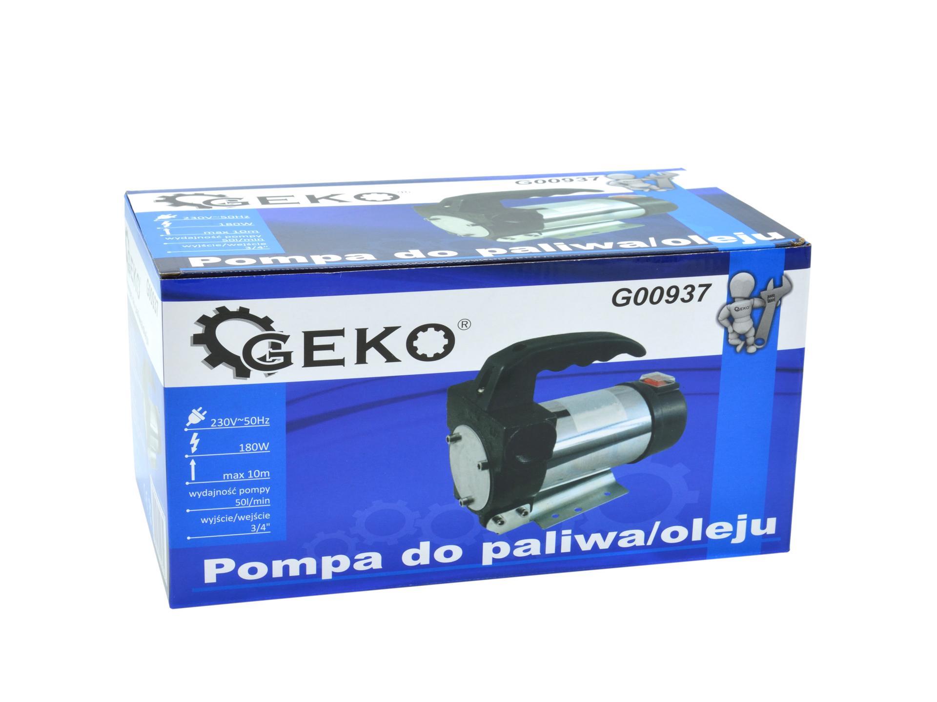 GEKO G00937 Palivové čerpadlo 230V 180W na olej, naftu