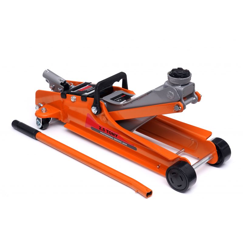 KRAFT&DELE KD382 POJÍZDNÝ NÍZKOPROFILOVÝ HYDRAULICKÝ ZVEDÁK 2,5t pod auto