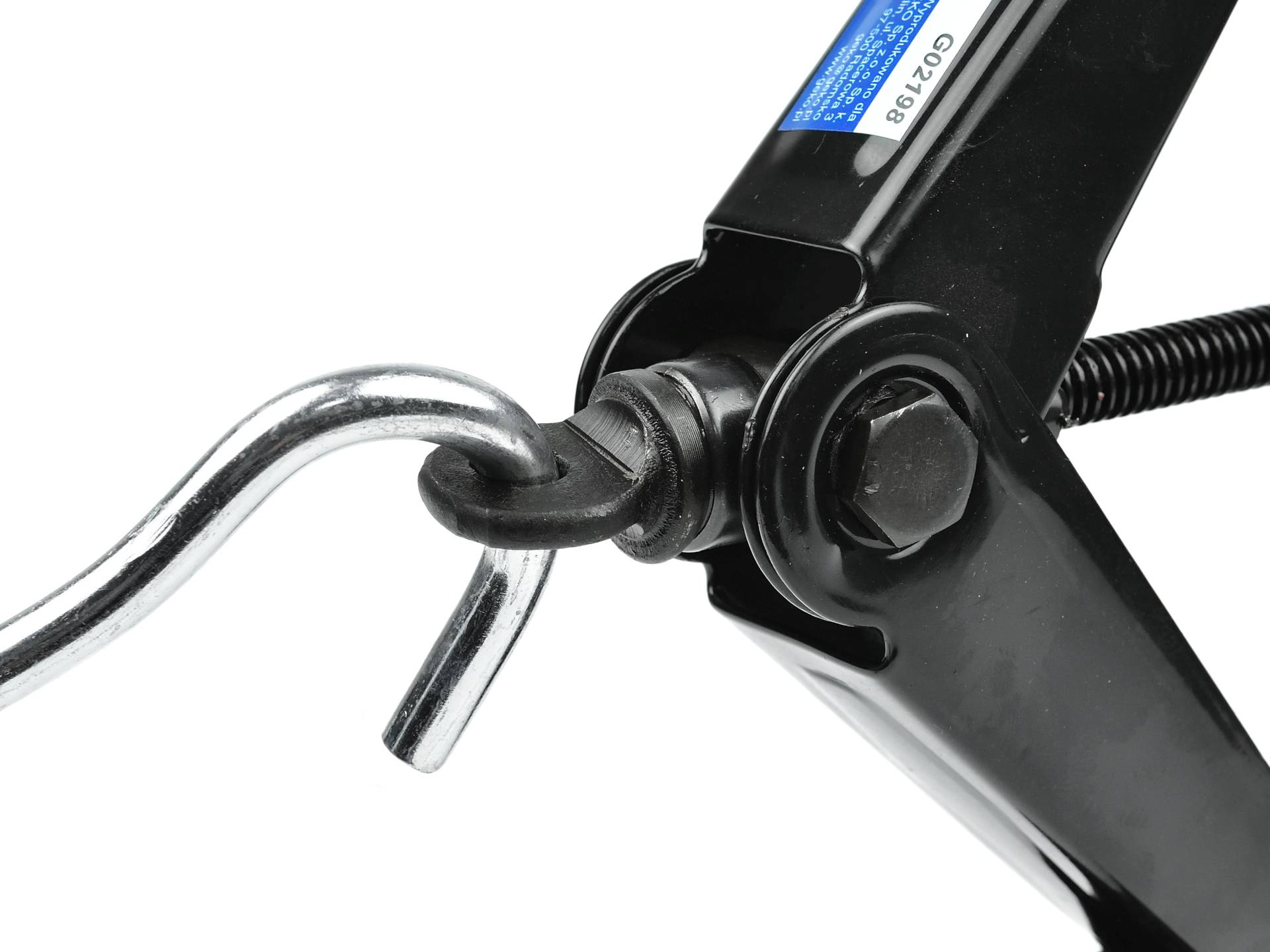 GEKO G02198 Nůžkový trapézový zvedák 1,5t pod auto + klíč