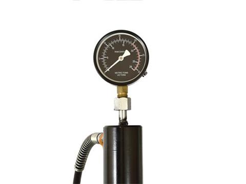 GEKO G02087 Hydraulický dílenský lis nosnost 20t s manometrem