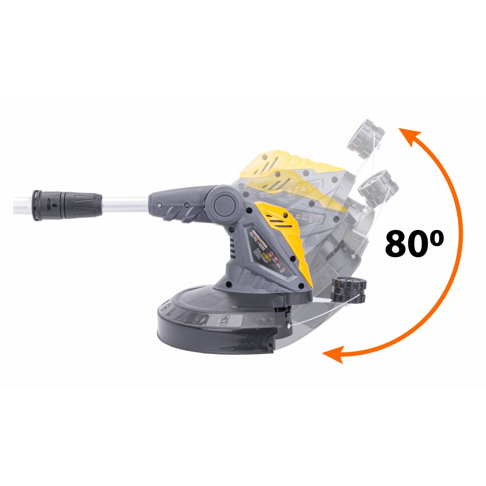 POWERMAT PM-PKE-1400M 1400W Elektrický vyžínač křovinořez na trávu 104-126cm