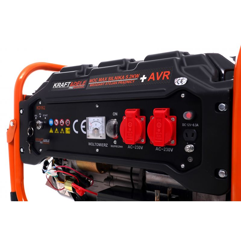 KRAFT&DELE KD162 ELEKTROCENTRÁLA 3500W GENERÁTOR PROUDU 7HP