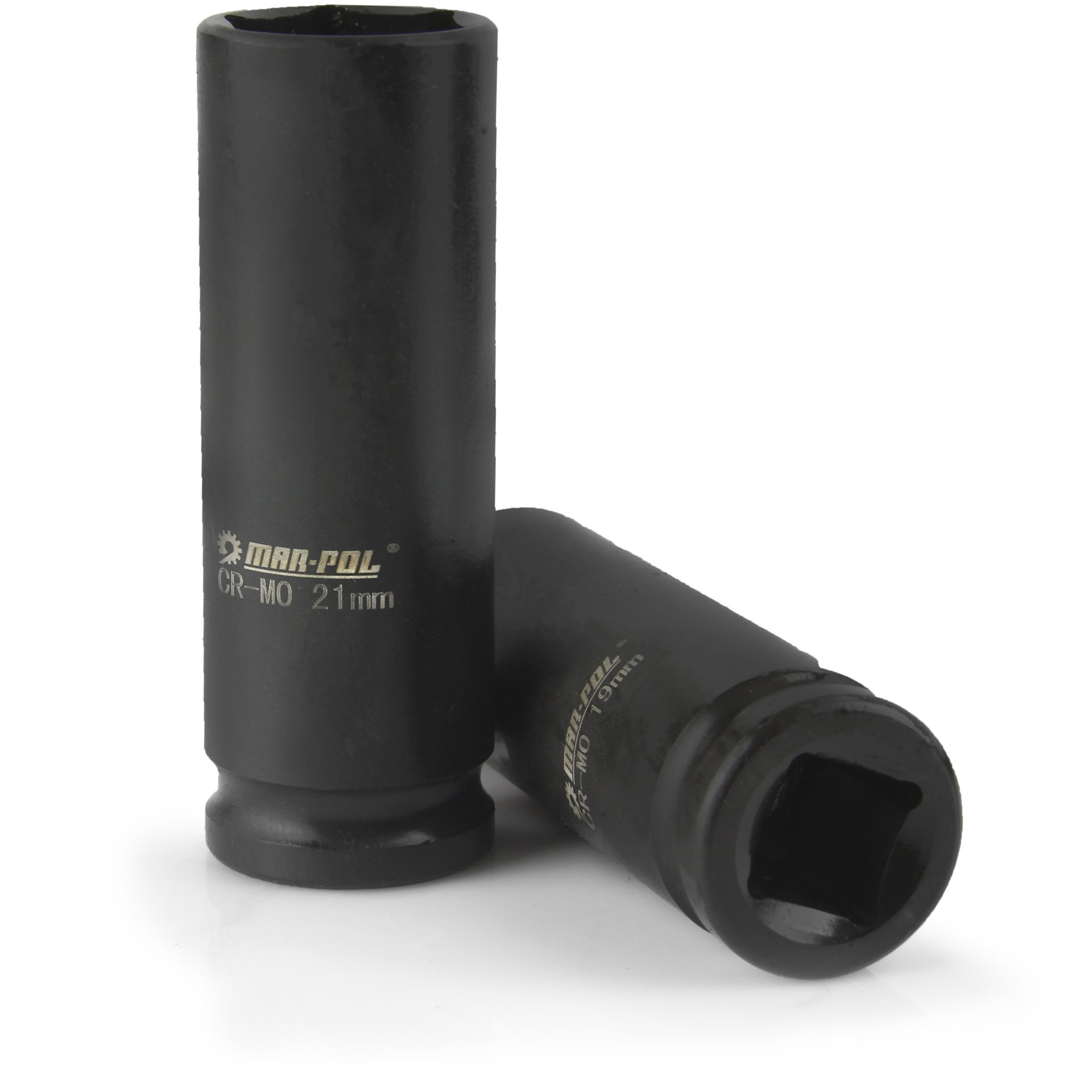 MAR-POL M58255 Nástrčné klíče hlavice sada 1/2" 10-21mm 6ks