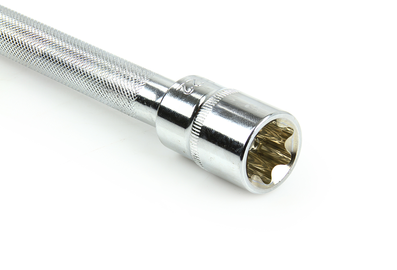 MAR-POL M58202 Nástrčné klíče TORX 1/2" 17ks E10-E24