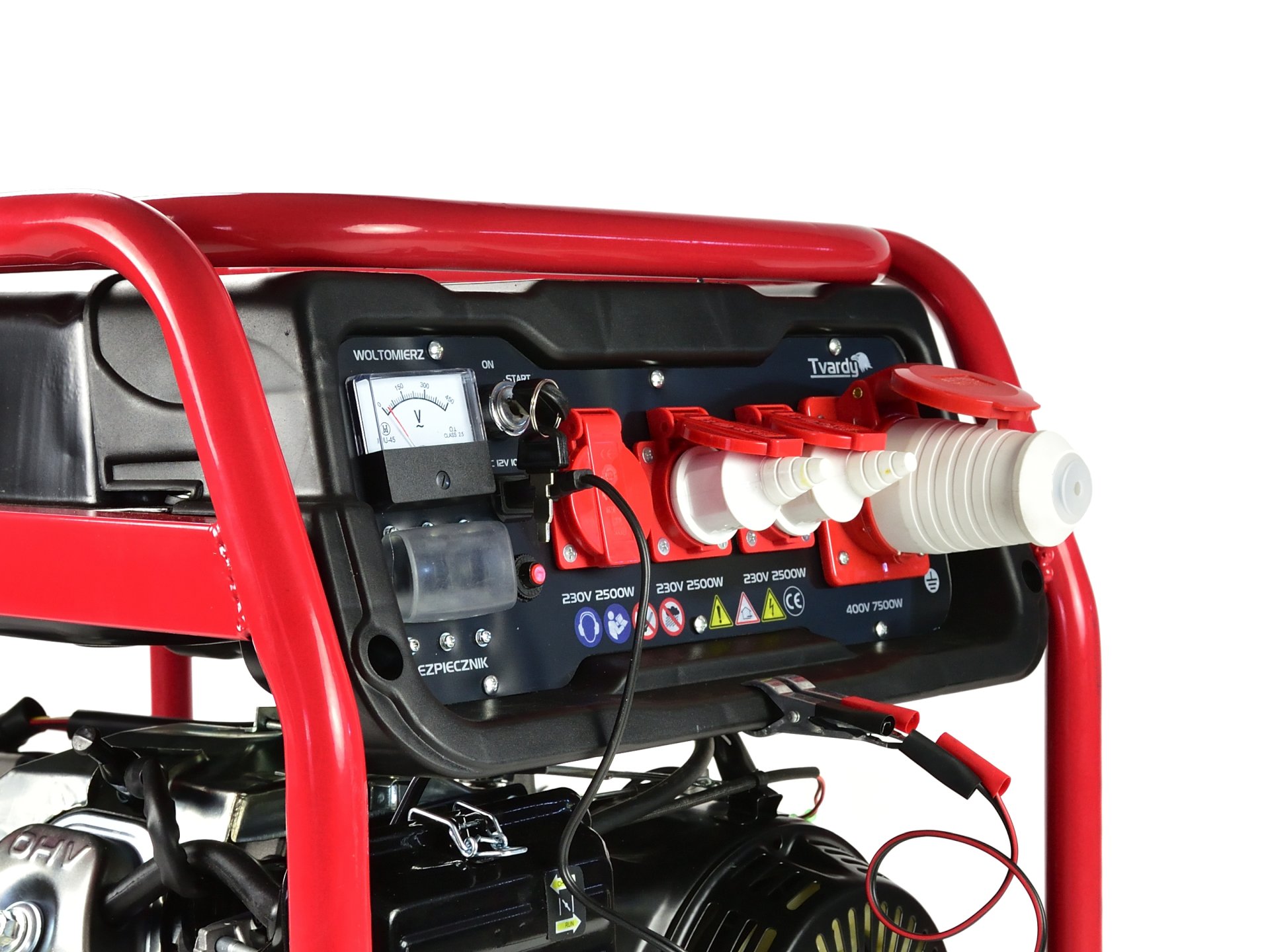 Tvardy T05004 Elektrocentrála s elektronickým startováním 17HP 8,5KW 400V