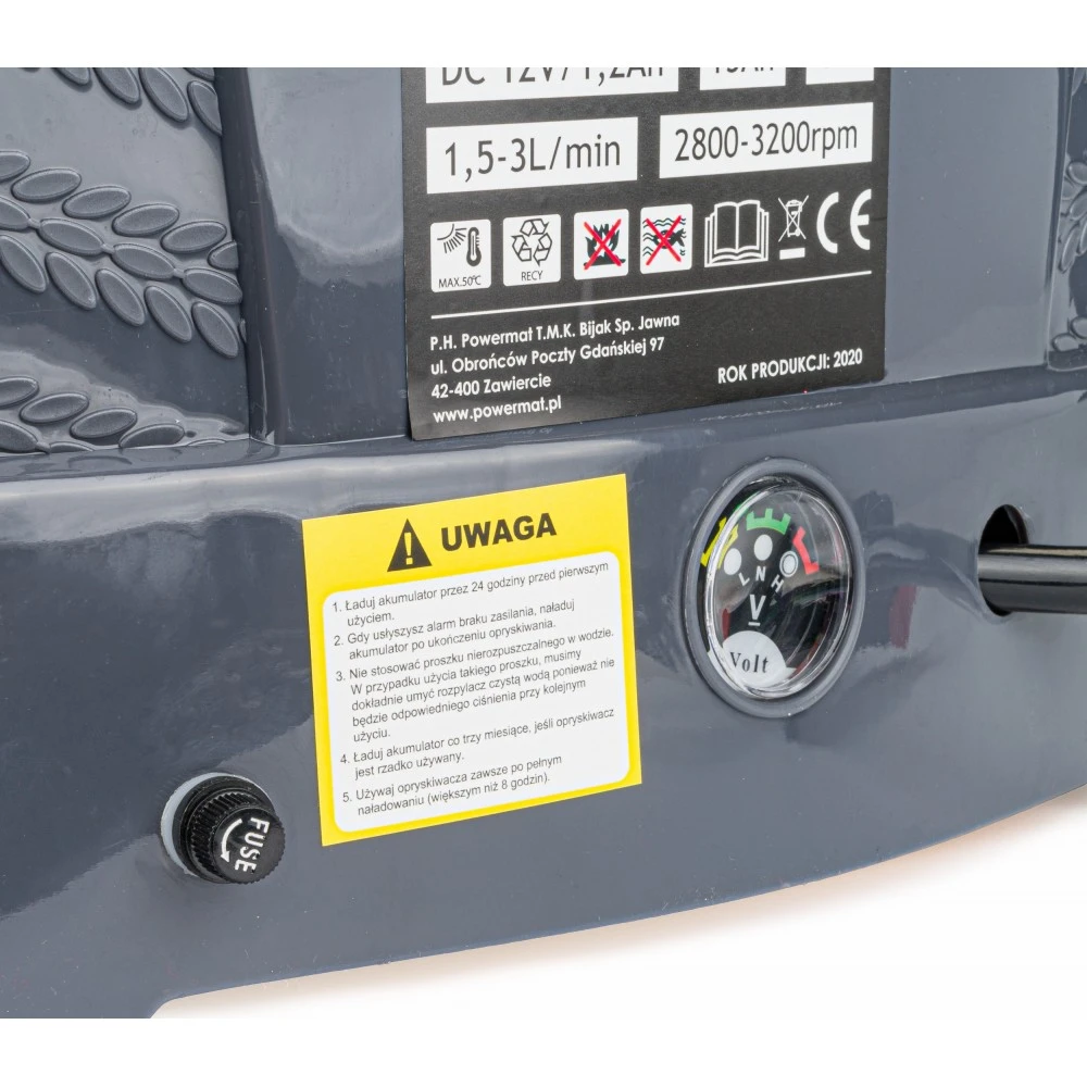Powermat PM-OA-16T Akumulátorový postřikovač 16L zádový zahradní 