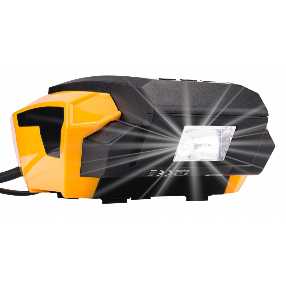 POWERMAT PM-KB-120M Bezolejový automobilový kompresor 12V 120W