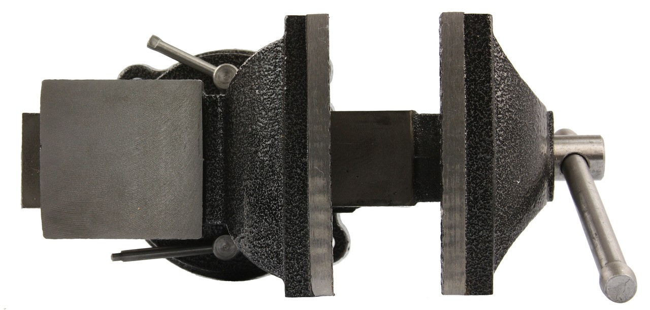 MAR-POL M36008 Svěrák 100mm s kovadlinou - otočný 90 stupňů