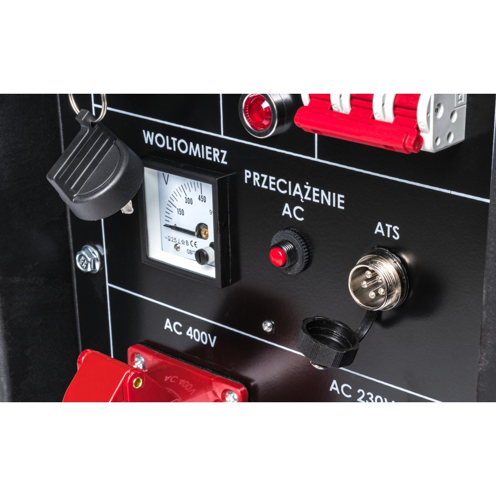 POWERMAT PM-AGR-10000MD DIESELOVÝ GENERÁTOR / Elektrocentrála 10KW 20HP 230V 400V AVR