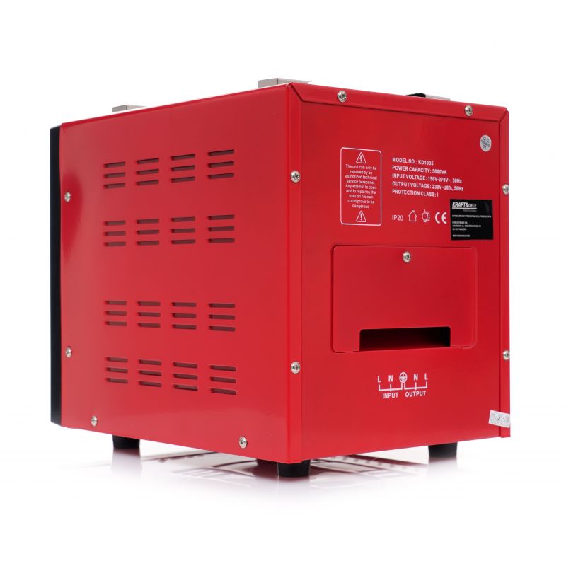 KRAFT&DELE KD1935 Stabilizátor napětí 5000VA 230V regulátor elektrické energie AVR