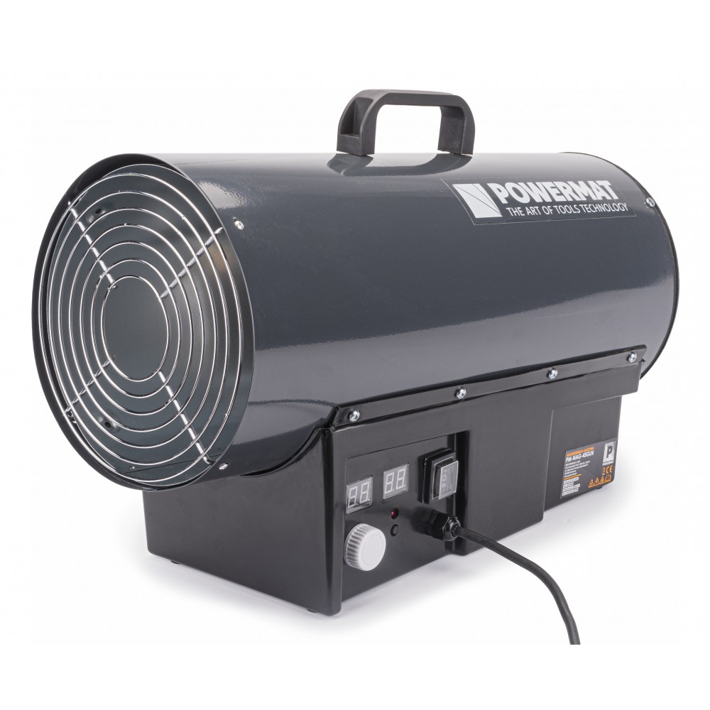 POWERMAT PM-NAG-45GLN Plynový ohřívač plynové topidlo LCD 45kW 850m3/h