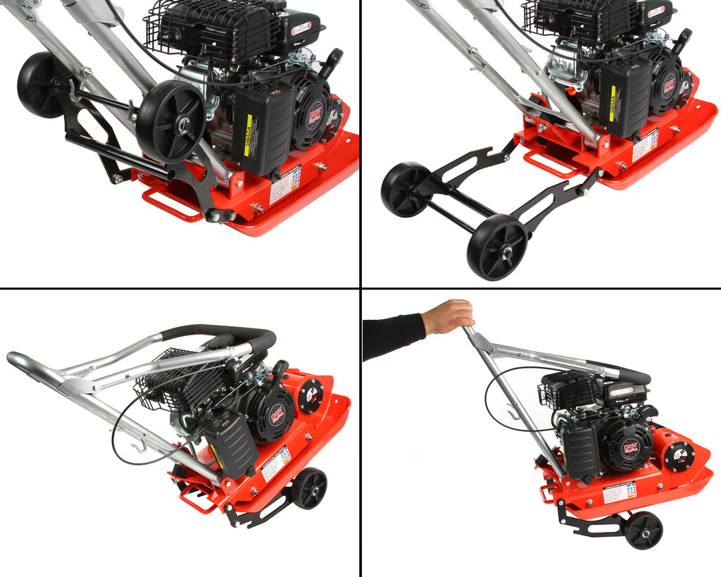 MAR-POL M79516 VIBRAČNÍ DESKA Vibrátor MP-110 vibrační jednotka