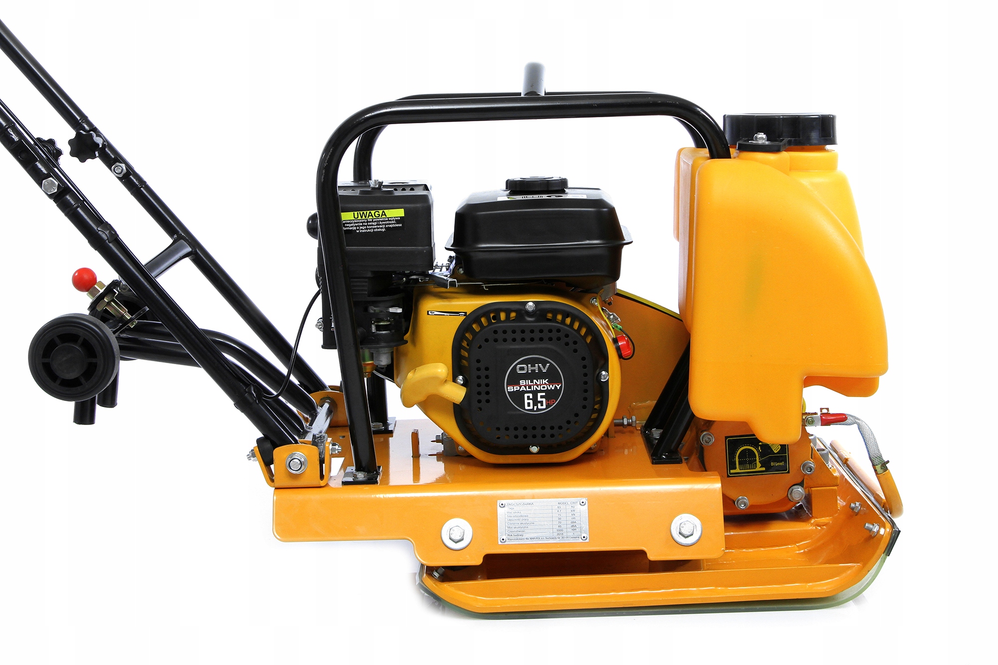 MAR-POL M79517 VIBRAČNÍ DESKA Vibrátor 120KG vibrační jednotka