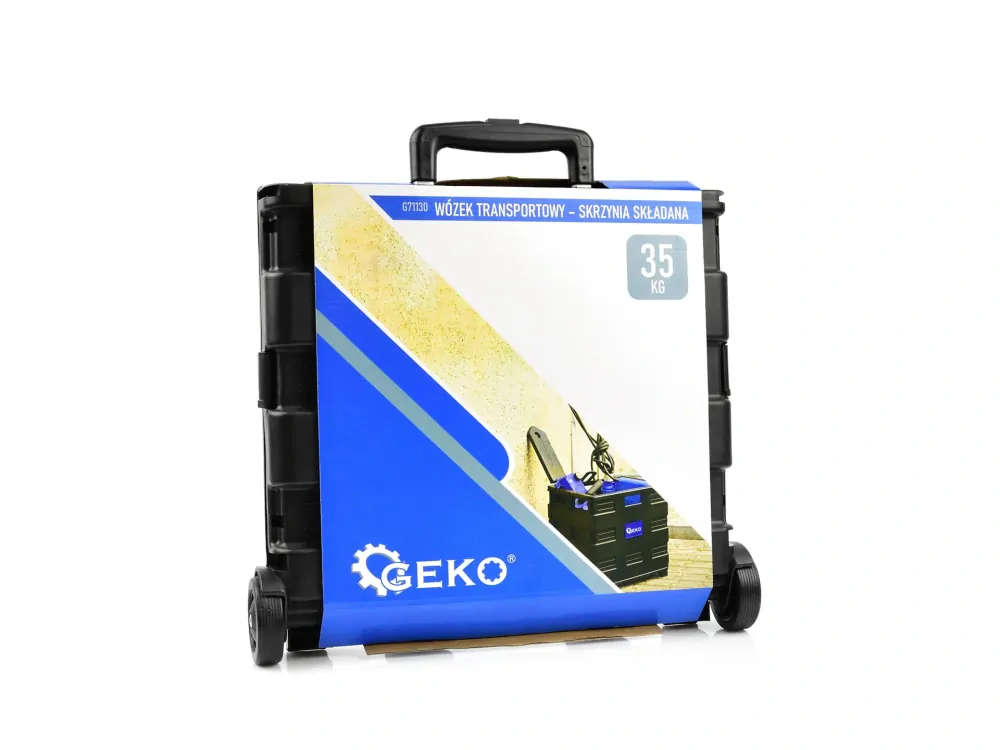 GEKO G71130 Transportní vozík - skládací box 35kg
