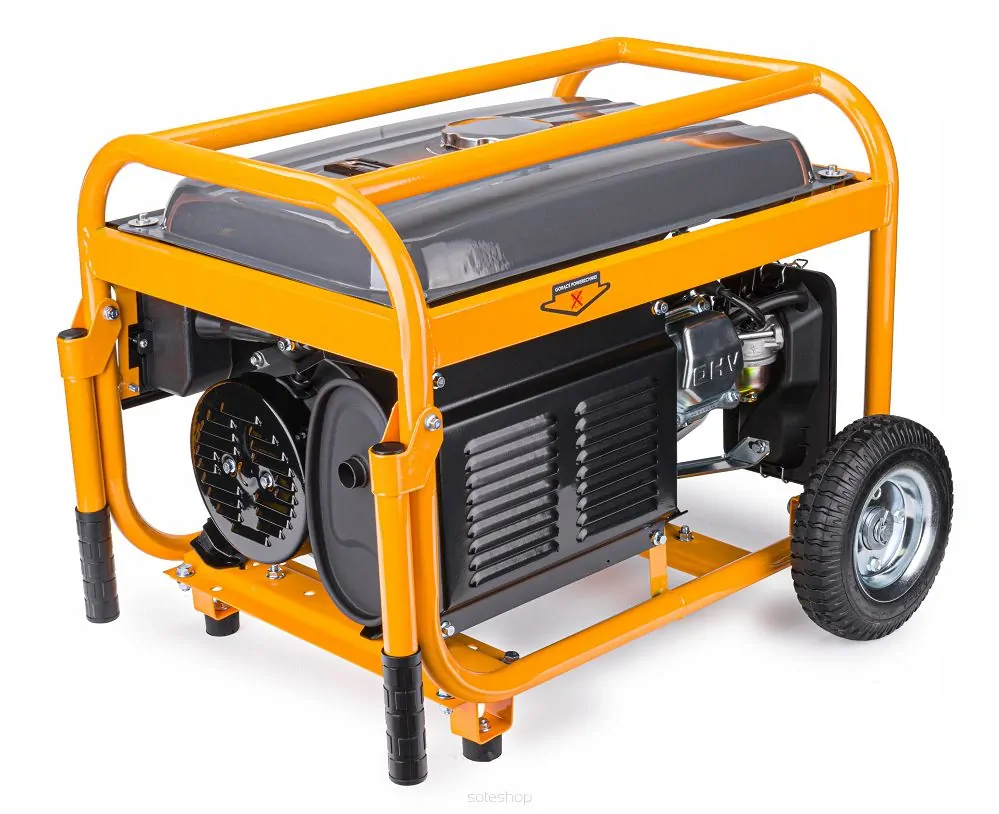 POWERMAT PM-AGR-3000M-K ELEKTROCENTRÁLA GENERÁTOR PROUDU 230 V / 50 Hz 3000W