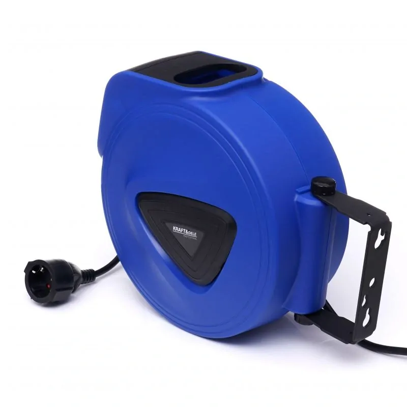 Kraft&Dele KD4027 Elektrický kabelový naviják prodlužovací kabel 10m