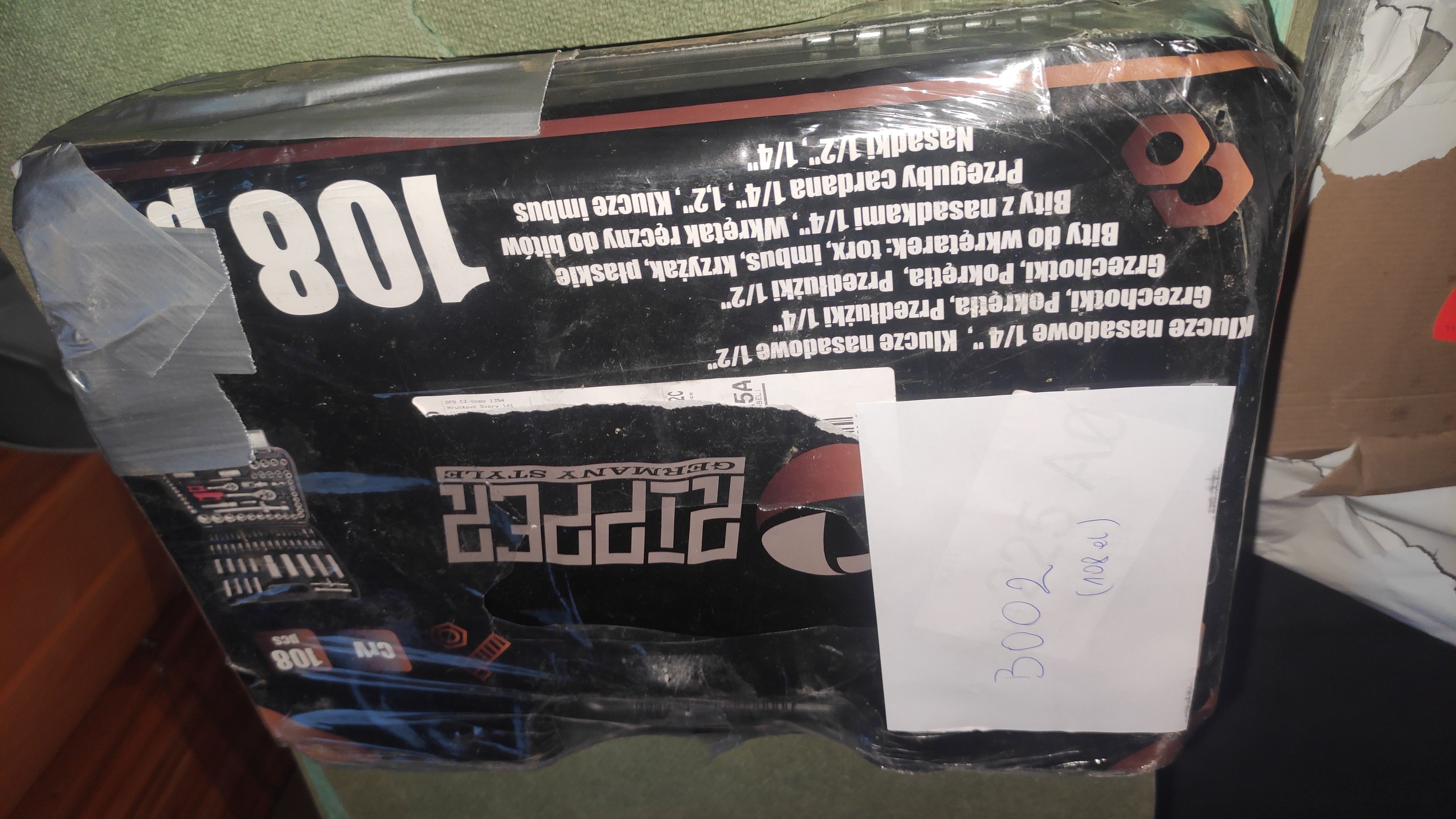 B002 MAR-POL M58220 Nástrčné klíče Sada 108ks Gola sada