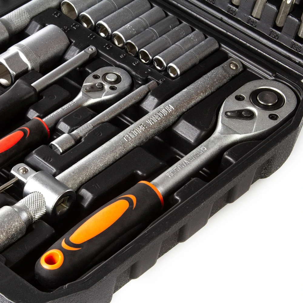 RIPPER M58220R Profesionální sada nástrčných klíčů 108kusů v kufříku