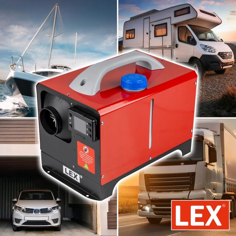 LEX LXOH8KW Ohřívač vzduchu topidlo do auta 8kW 230V 12V