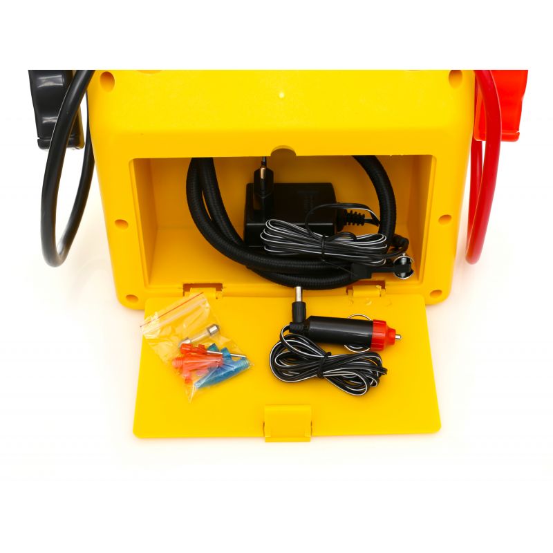 Kraft&Dele KD1922 Nabíječka autobaterií z kompresorem 4V1 multifunkční 12V