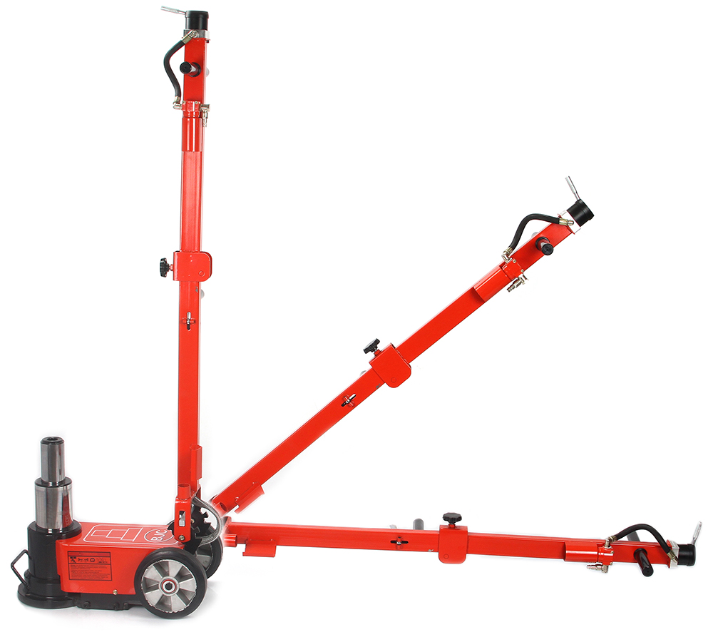 MAR-POL M80390 Pneumatický hydraulický zvedák, zdvih pojízdný 50/25T BJC