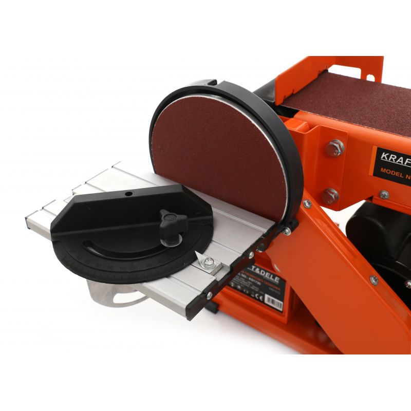 KRAFT&DELE KD1730 Elektrická stolní bruska pásová, kotoučová 600W 150mm