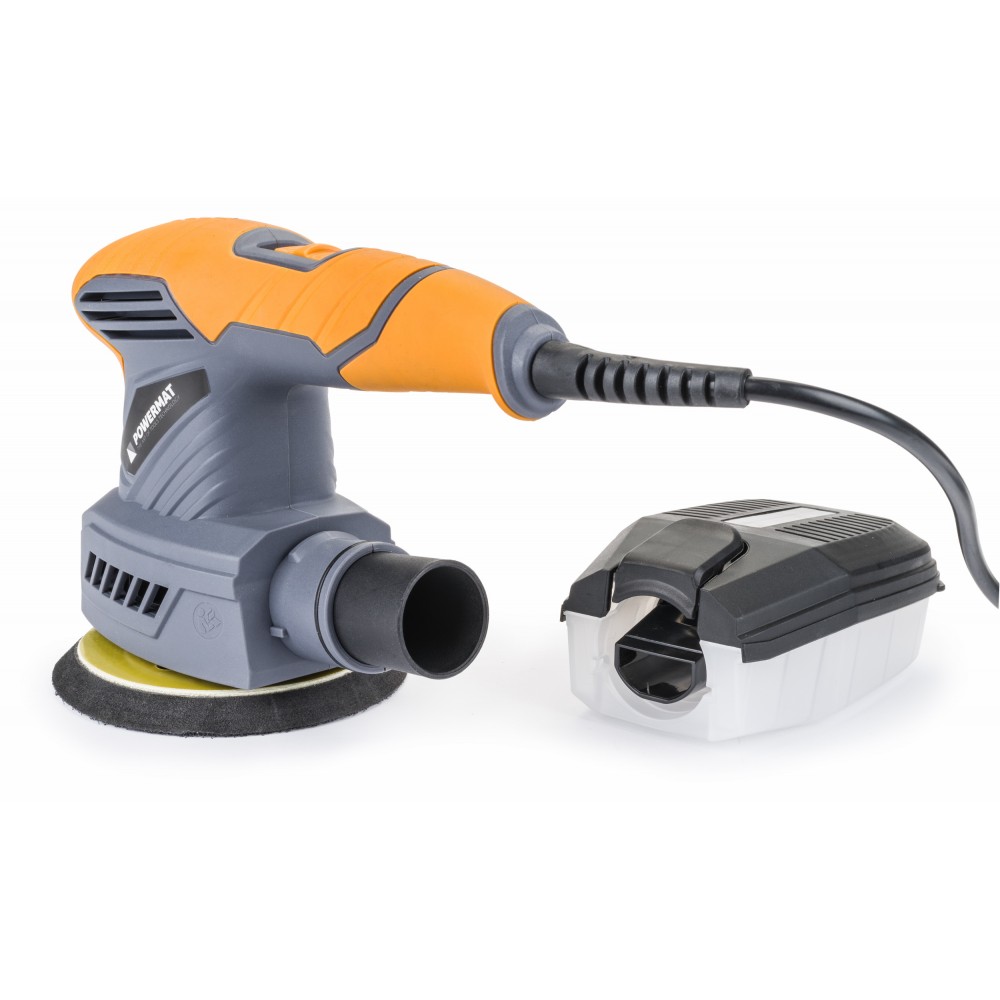 POWERMAT PM-SMO-3W1T Vibrační excentrická bruska 1200W příslušenství