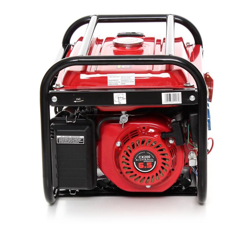 Kraft&Dele KD112 GENERÁTOR PROUDU 2,5kW elektrocentrála 6,5HP + olej
