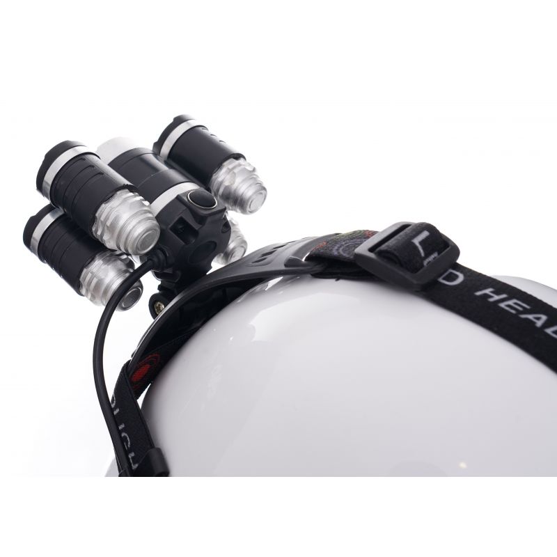 KRAFT&DELE KD1247 Čelovka baterka čelová svítilna svítidlo na čelo LED