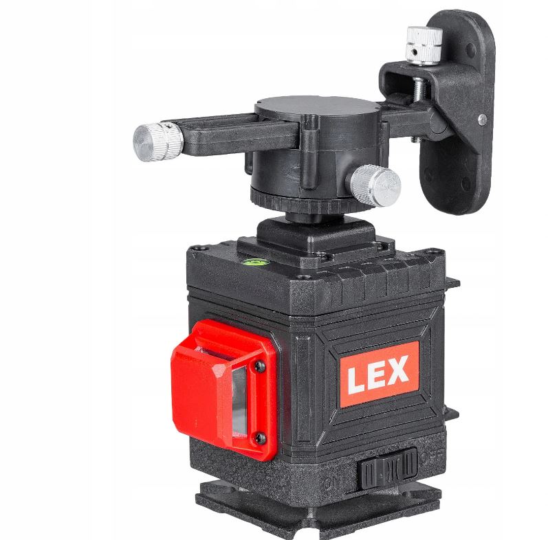 LEX LXNL3DG Laserova vodováha křížový laser měřidlo 3D 360 ° stativ